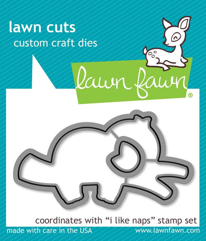 LAWN FAWN: I Like Naps | Lawn Cuts Die
