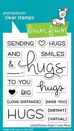 LAWN FAWN: Long Distance Hugs