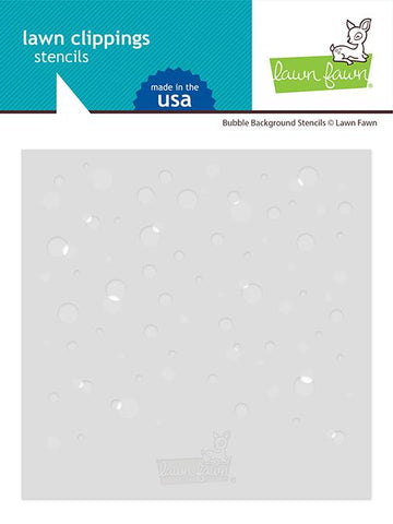 LAWN FAWN: Bubble Background | Layering Stencils