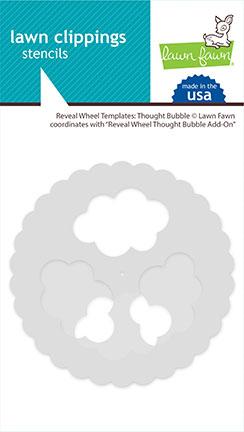 LAWN FAWN: Reveal Wheel Templates | Thought Bubble