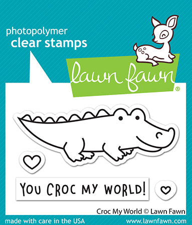 LAWN FAWN: Croc My World | Stamp
