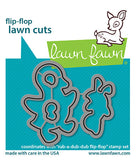 LAWN FAWN: Rub-A-Dub-Dub Flip-Flop | Lawn Cuts Die