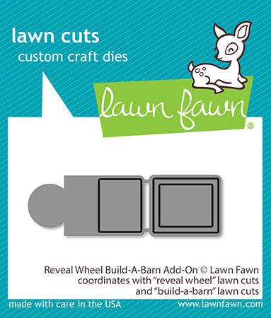 LAWN FAWN: Build-A-Barn | Reveal Wheel Add-on Lawn Cuts Die