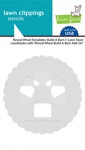 LAWN FAWN: Reveal Wheel Templates | Build-A-Barn