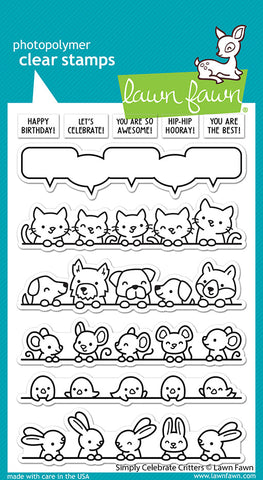 LAWN FAWN: Simply Celebrate Critters | Stamp
