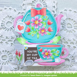 LAWN FAWN: Stitched Teacup | Lawn Cuts Die