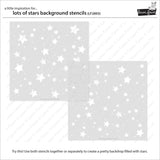 LAWN FAWN: Lots of Stars Background | Layering Stencils