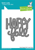 LAWN FAWN: Giant Happy Fall | Lawn Cuts Die