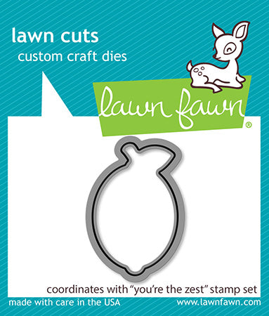 LAWN FAWN: You're The Zest | Lawn Cuts Die