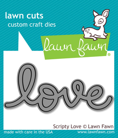 LAWN FAWN: Scripty Love | Lawn Cuts Die
