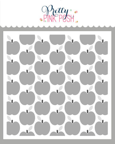 PRETTY PINK POSH:  Layered Apples | Layered Stencil 3PK