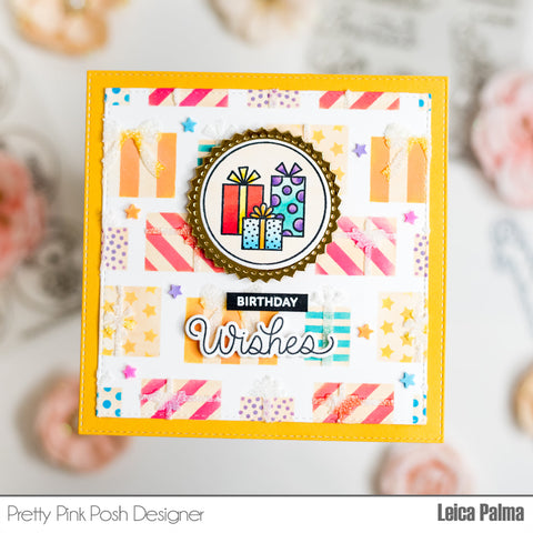 PRETTY PINK POSH: Birthday Cakes  Layered Stencil 4PK – Doodlebugs