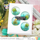 MAMA ELEPHANT: Little Frog Agenda | Stamp
