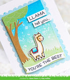 LAWN FAWN: Llama Tell You Lawn Cuts Die