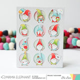 MAMA ELEPHANT: Little Girl Gnome Agenda | Stamp