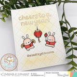 MAMA ELEPHANT: New Year's Cheers | Stamp