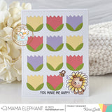 MAMA ELEPHANT: Tulip Grid Cover | Creative Cuts