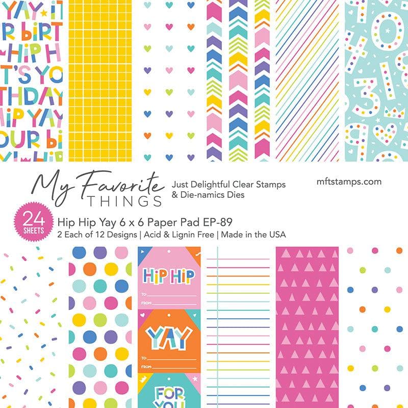 Colorful Canvas Paper Pad – MFT Stamps