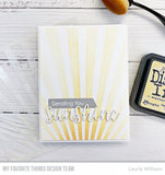 MFT STAMPS: Stencil - Ray of Light
