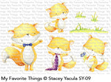 MFT STAMPS: SY Friendly Foxes Die-namics (SR)