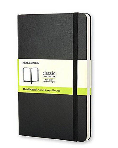 MOLESKINE: Hard Cover Plain Notebook