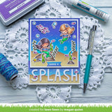 LAWN FAWN: Mermaid For You Flip Flop | Stamp