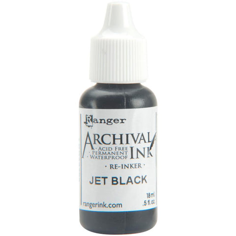 RANGER: Archival Ink Pad Re-Inker (Jet Black)