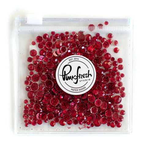 PINKFRESH STUDIO:  Glitter Drops | Ruby
