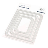 PINKFRESH STUDIO:  Rounded and Braided Rectangle | Die