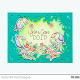 PRETTY PINK POSH:  Tropical Toucans | Stamp