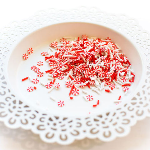 PRETTY PINK POSH:  Clay Confetti | Peppermints