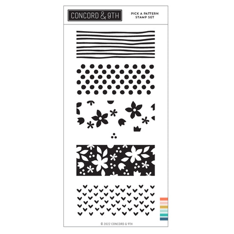 CONCORD & 9 th : Pick a Pattern | Stamp