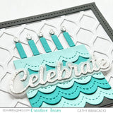 Project Instruction Sheet - Die Cut Layered Birthday Cake Card