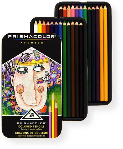 PRISMACOLOR: Premier Colored Pencil Set | 24 Color Set