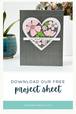 Project Instruction Sheet - Easy Die Cut Layered Card