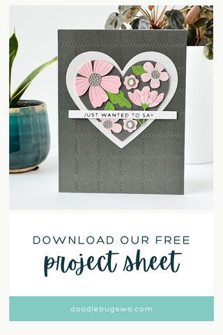 Project Instruction Sheet - Easy Die Cut Layered Card – Doodlebugs