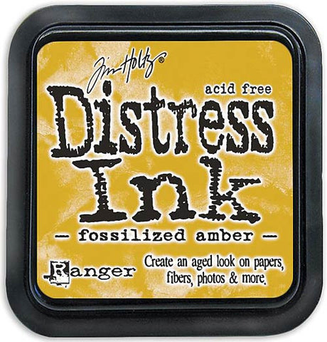 TIM HOLTZ: Distress Ink Pad (Fossilized Amber)