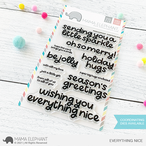 MAMA ELEPHANT: Everything Nice | Stamp