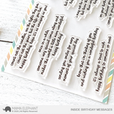 MAMA ELEPHANT: Inside Birthday Messages | Stamp