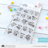 MAMA ELEPHANT: Little Koala Agenda | Stamp