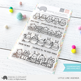 MAMA ELEPHANT: Little Line Agenda | Stamp