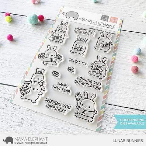 MAMA ELEPHANT: Lunar Bunnies | Stamp