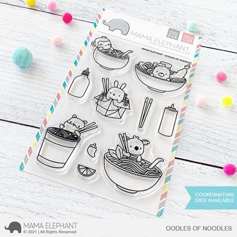 MAMA ELEPHANT: Oodles of Noodles | Stamp