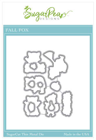 SUGAR PEA DESIGNS:  Fall Fox | Sugar Cut (S)