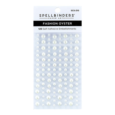 SPELLBINDERS:  Fashion Oyster | Pearl Dots