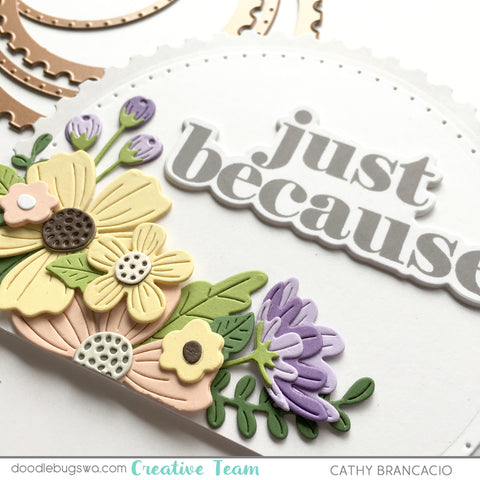 Spellbinders Be Bold Blooms | Fustella Per Crafting E Scrapbooking | Bronzo | Acciaio Per Molle