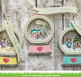 LAWN FAWN: Snow Globe Gift Tag Lawn Cuts Die