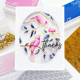 PINKFRESH STUDIO: Songbirds on Branches | Hot Foil Plate