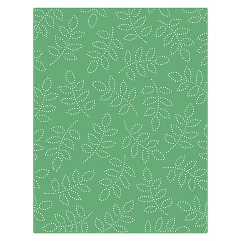 HONEY BEE STAMPS: Pierced Spring Leaves A2 Cover Plate | Honey Cuts
