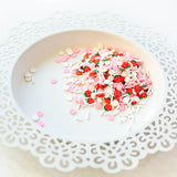 PRETTY PINK POSH:  Clay Confetti | Strawberry Shortcake